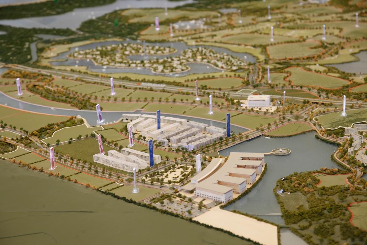 Maqueta de Serena del Mar. // Archivo