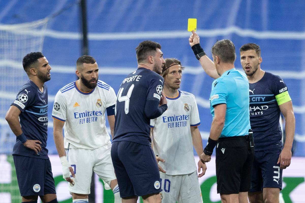 Imágenes del juego de vuelta entre Real Madrid y Manchester City, por la semifinal de la Champions League.