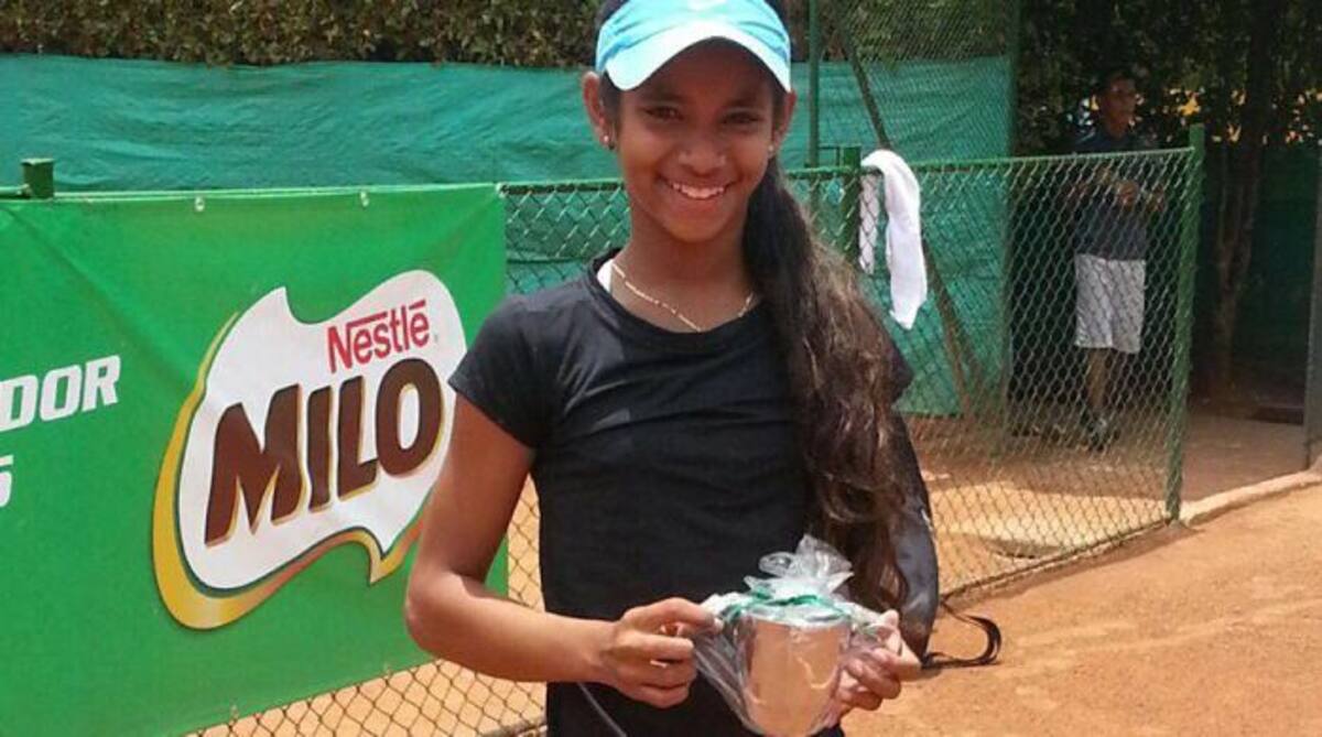 María Alejandra Guerrero debuta hoy en el Circuito Mundial de Tenis en Barranquilla. Cortesía