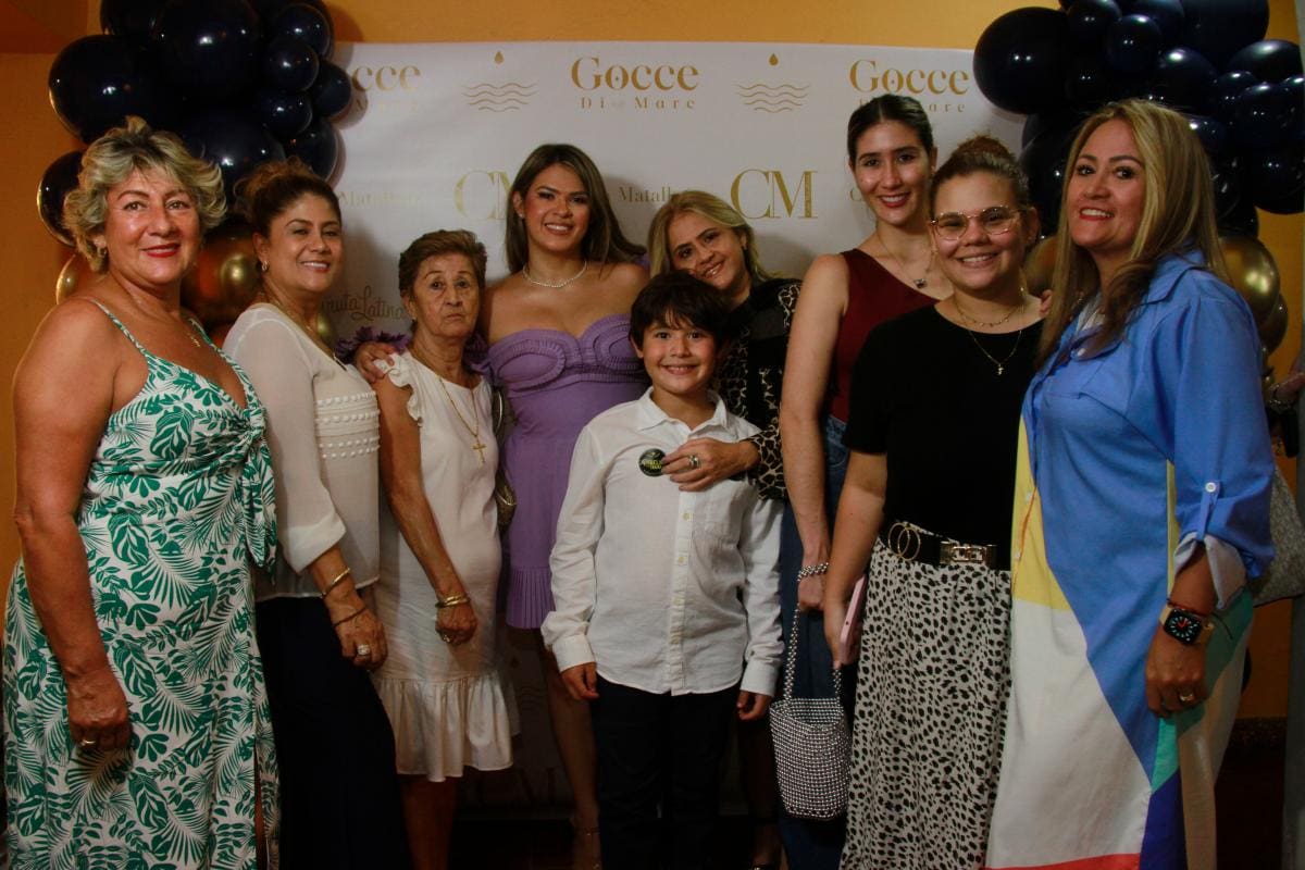 Inauguración de la tienda Gocce Di Mare