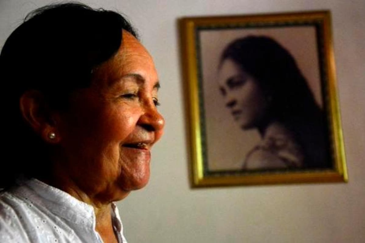 Matilde Lina, así era de joven el amor platónico de Leandro Díaz