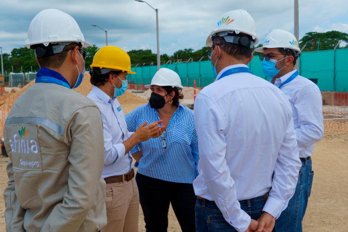 Ministro de minas y energía visitó subestación en el norte de Cartagena