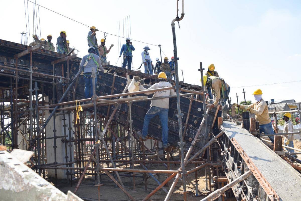 Obras de construcción del estadio de béisbol de Sincelejo están en marcha