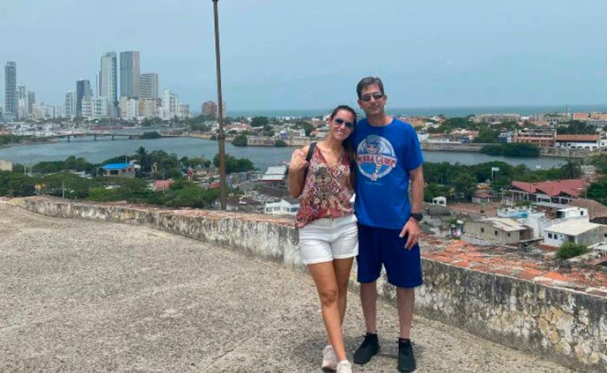 Marcelo Daniel Pecci estaba en Cartagena junto con su esposa celebrando la luna de miel.