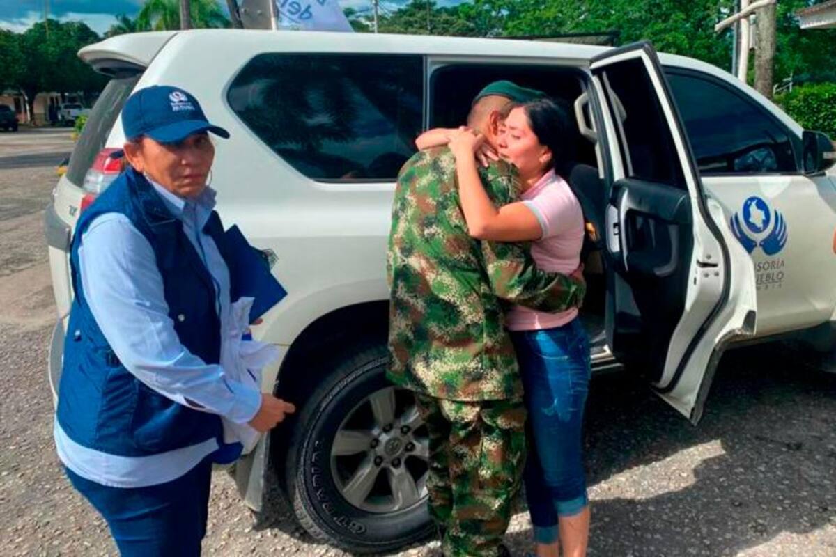 Liberan a esposa de militar que estaba secuestrada por el ELN