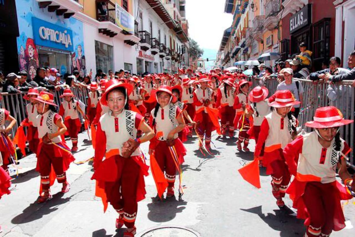 Los niños dieron ejemplo en el Carnaval de Negros y Blancos de Pasto