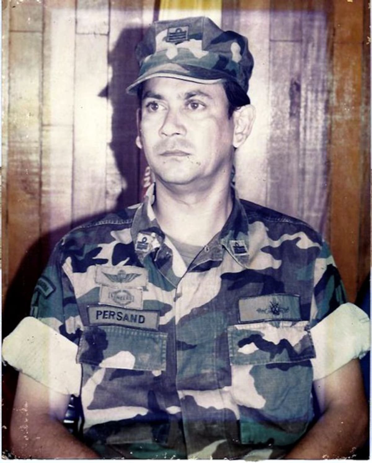 Teniente Coronel de Infantería de Marina Alfredo Persand Barnes, fallecido.