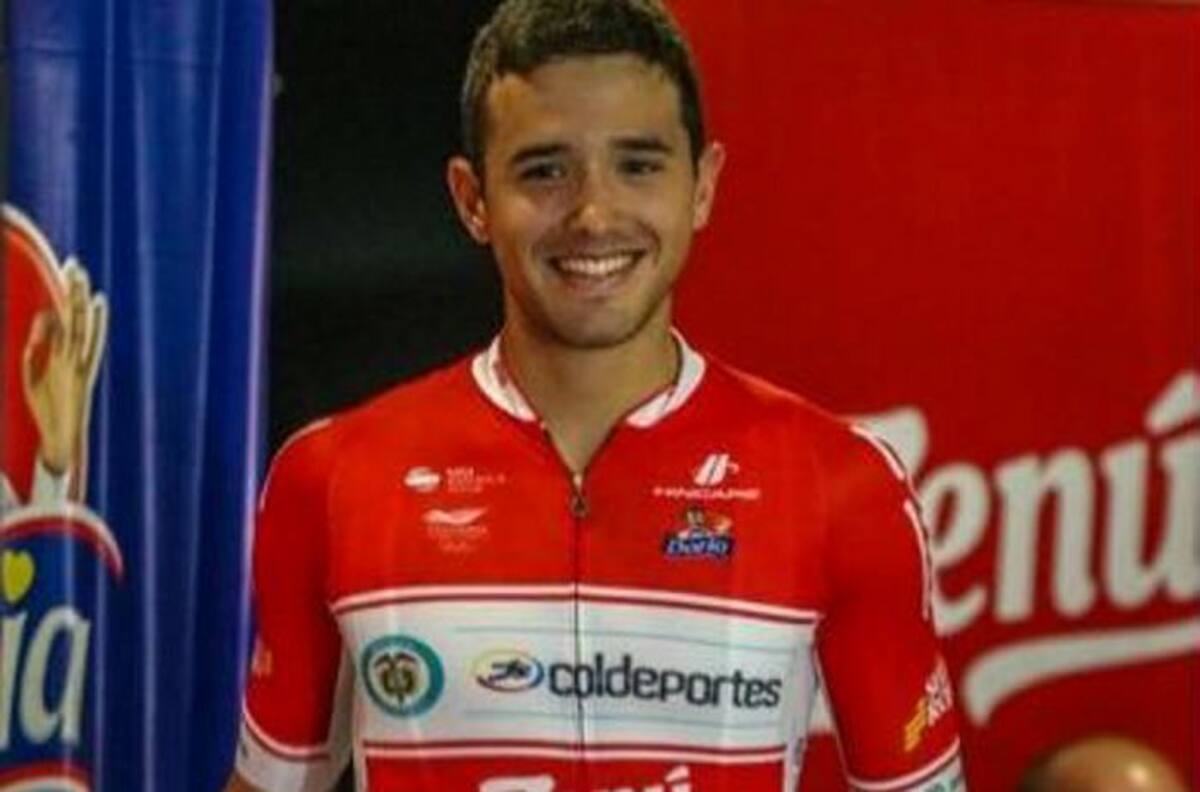 Juan Martín Mesa, ciclista colombiano. TWITTER.