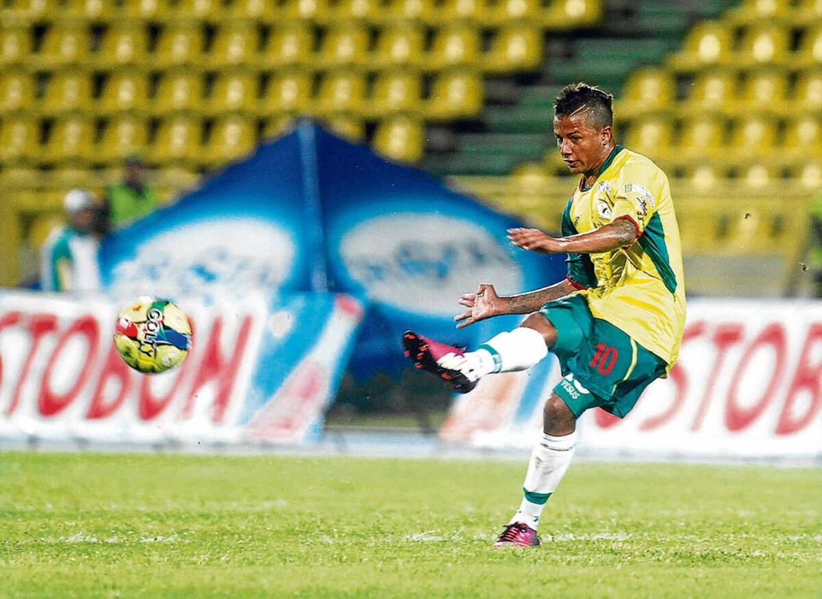 Yesus Cabrera estará en la titular del Real Cartagena hoy en el choque ante el equipo bogotano. AROLDO MESTRE /EL UNIVERSAL