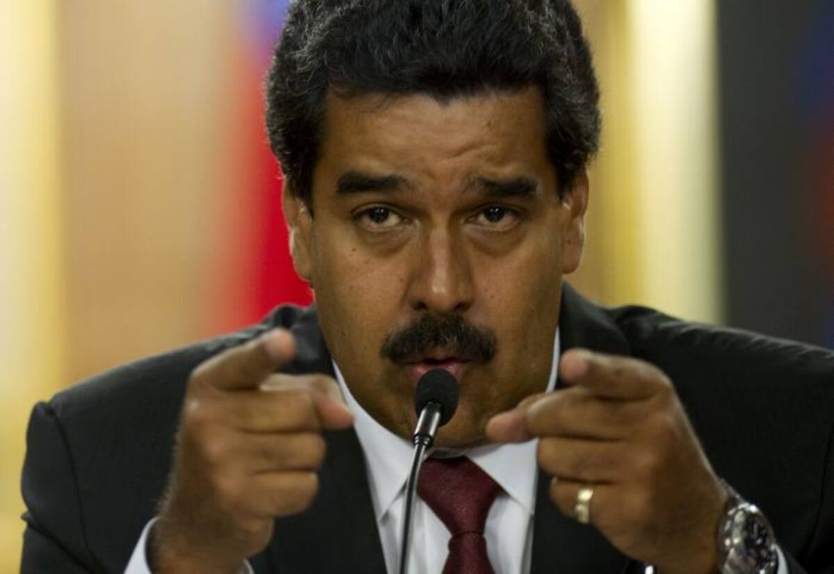 Nicolás Maduro, presidente de Venezuela. AFP RAUL ARBOLEDA