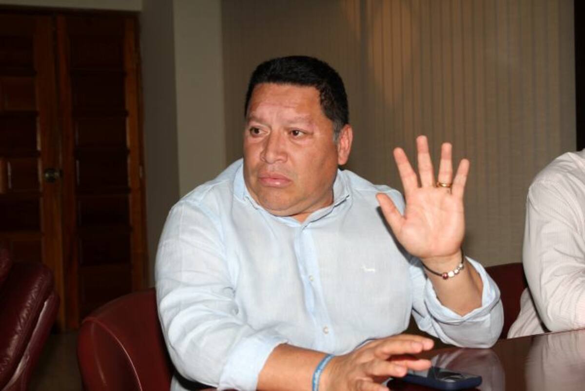 Manuel Vicente Duque, alcalde de Cartagena. Óscar Díaz- El Universal