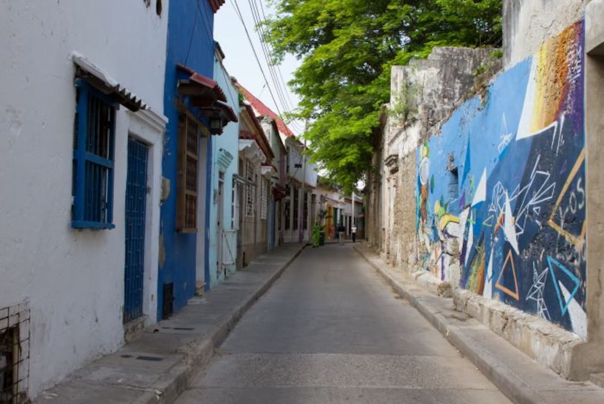 En esta calle, La San Juan, nació el compositor Lucho Pérez. Nayib Gaviria-El Universal.