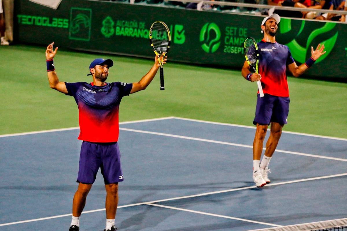 Farah y Cabal, contentos de haber jugado nuevamente en Barranquilla