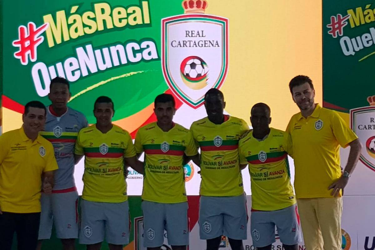 Real Cartagena presentó sus refuerzos para el Torneo Águila