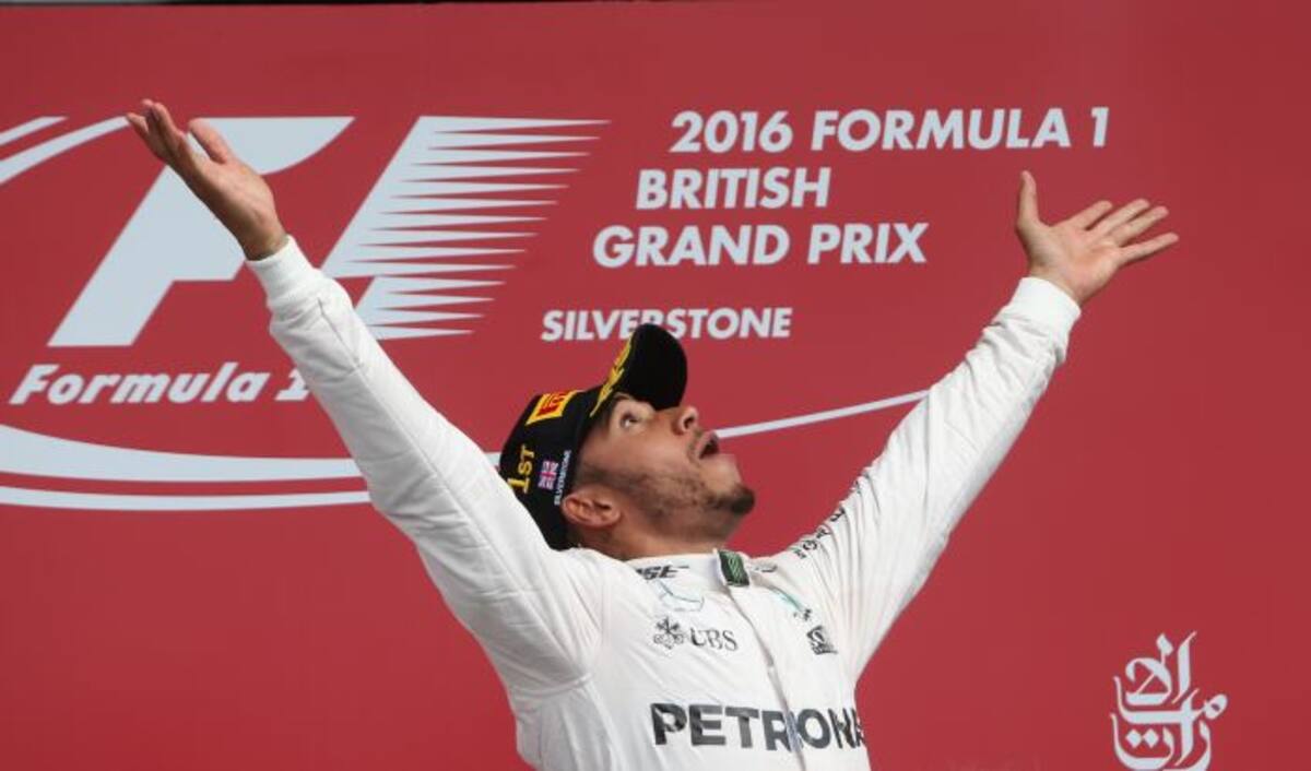 Lewis Hamilton. AFP