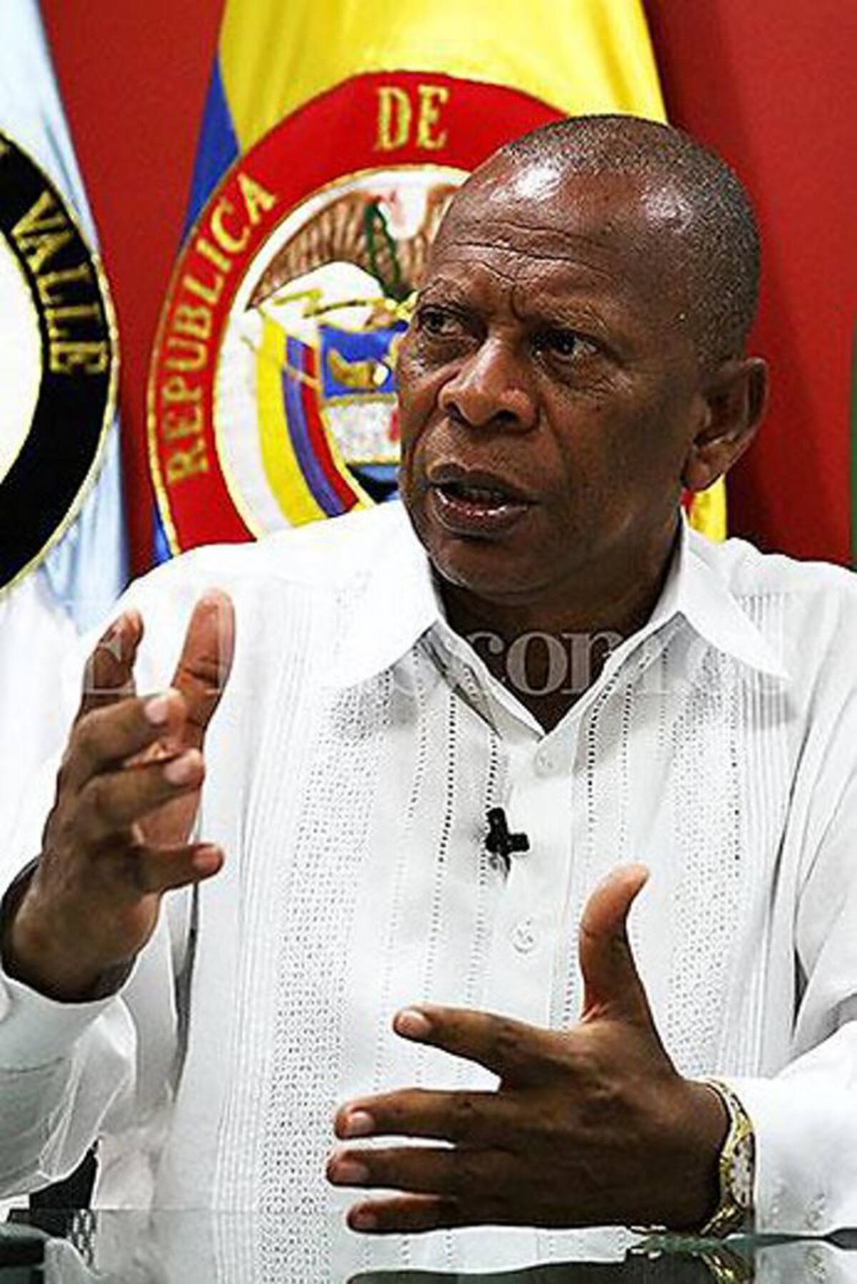Bartolo Valencia, alcalde de Buenaventura. COLPRENSA