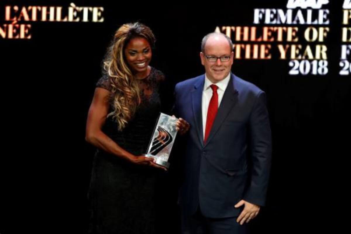 Caterine Ibargüen ganó el premio a mejor atleta mundial del año