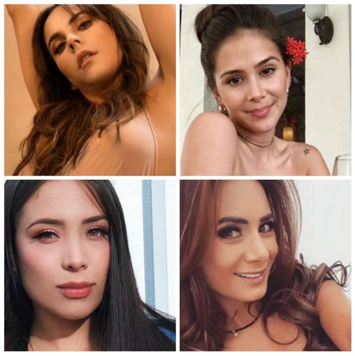 Algunas han sido criticadas por “empelotarse” y otras en cambio, son halagadas por sus curvas y belleza que le ha robado suspiros a más de un seguidor. INSTAGRAM.