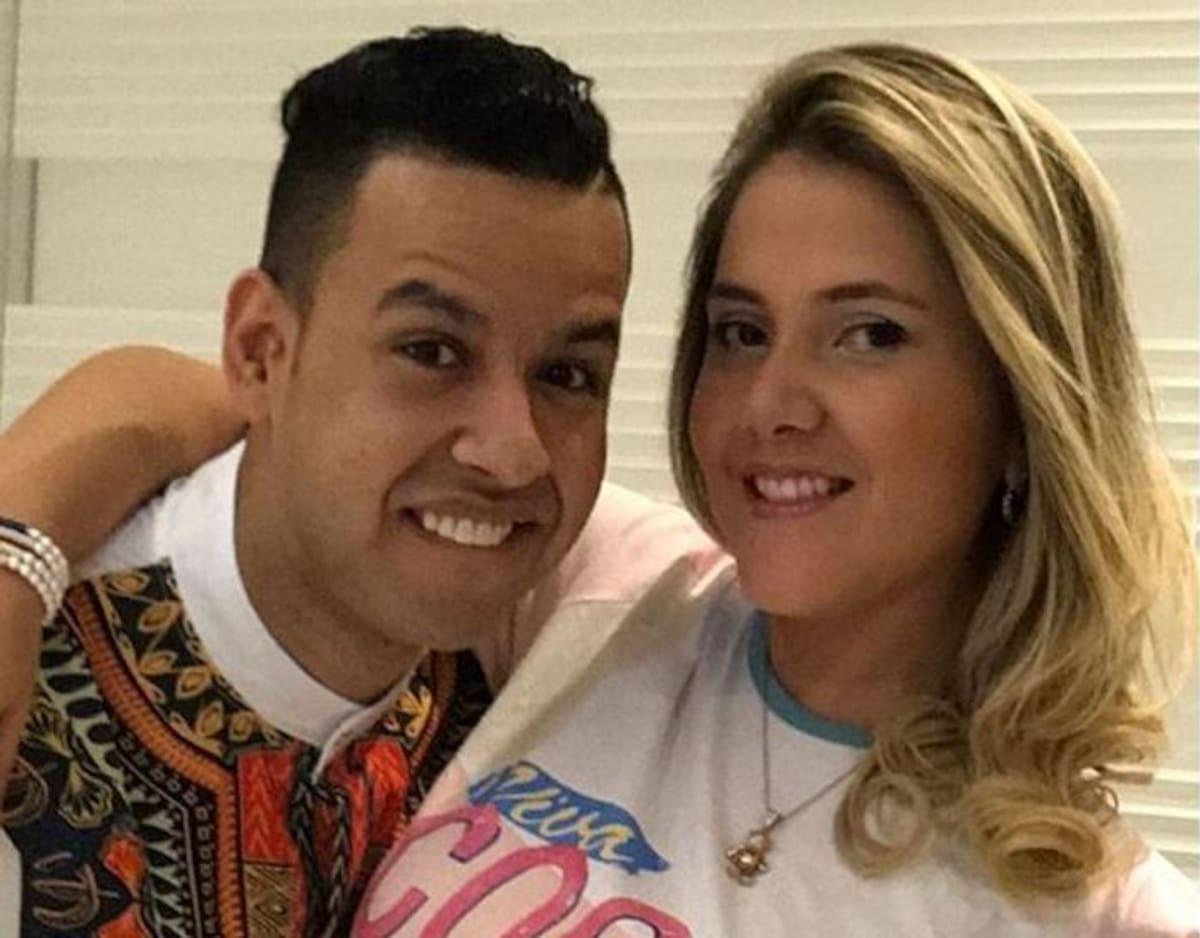 Martín Elías y su esposa Dayana Jaimes. Instagram.