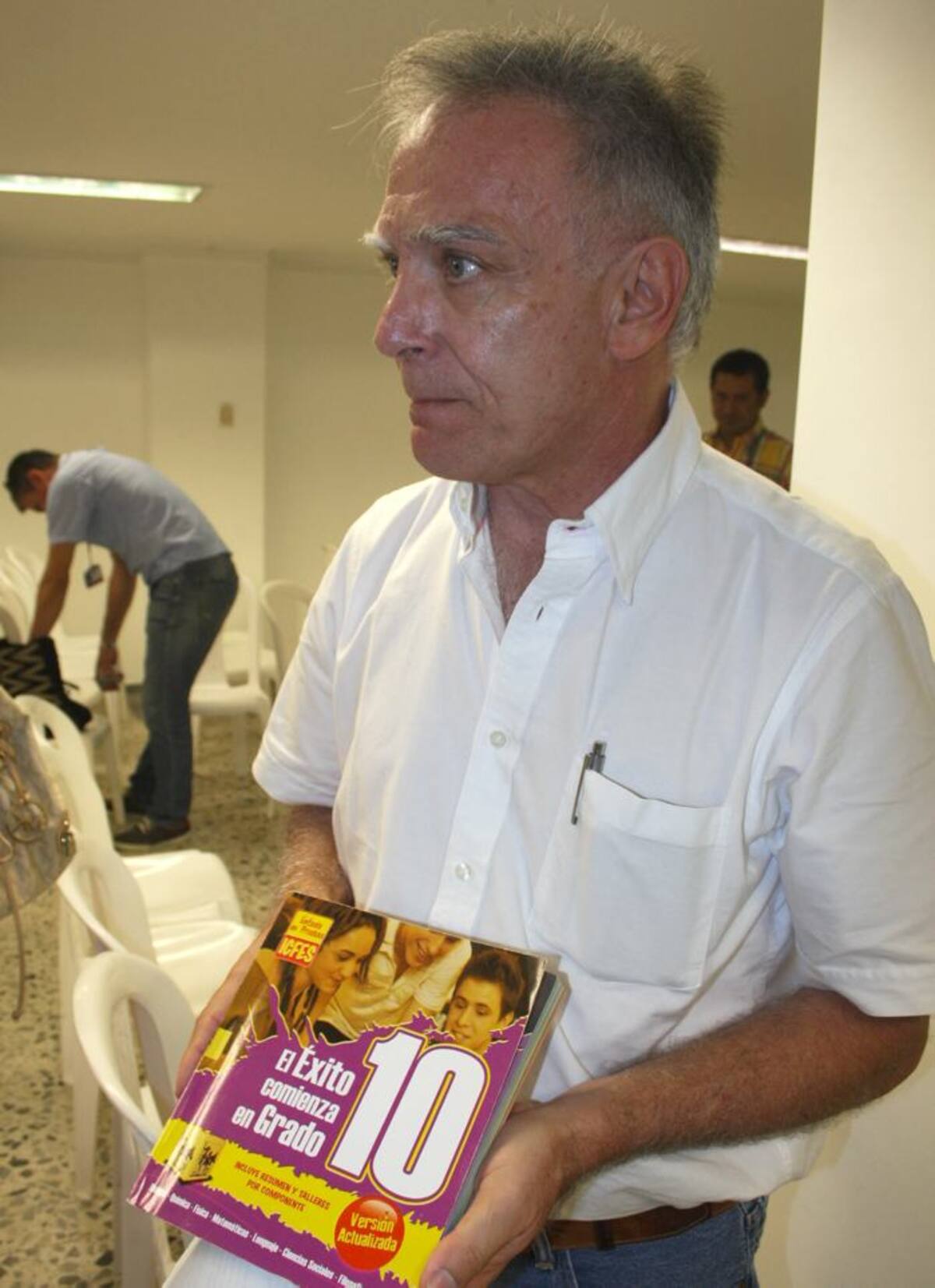 Luis Felipe Villegas Angel, denunciante. MANUEL SANTIAGO PÉREZ - EL UNIVERSAL