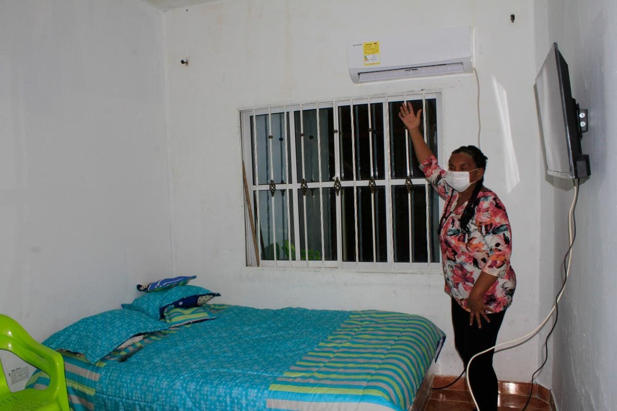 Así quedó la habitación de Gabriel. // Julio Castaño