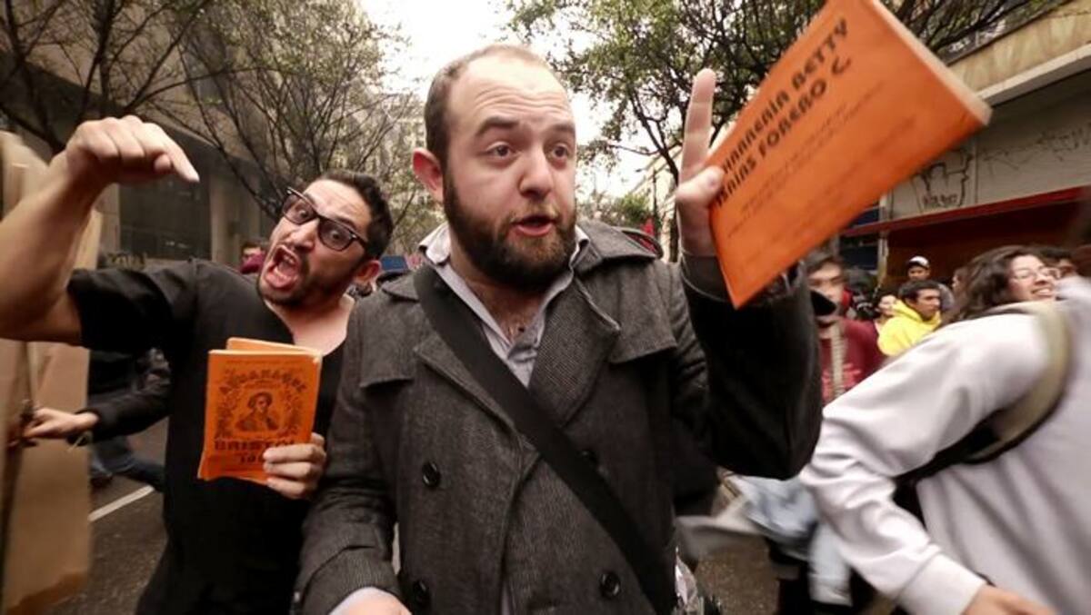 Una de las escenas de ‘Los puros criollos’ dedicado al tradicional Almanaque Bristol.