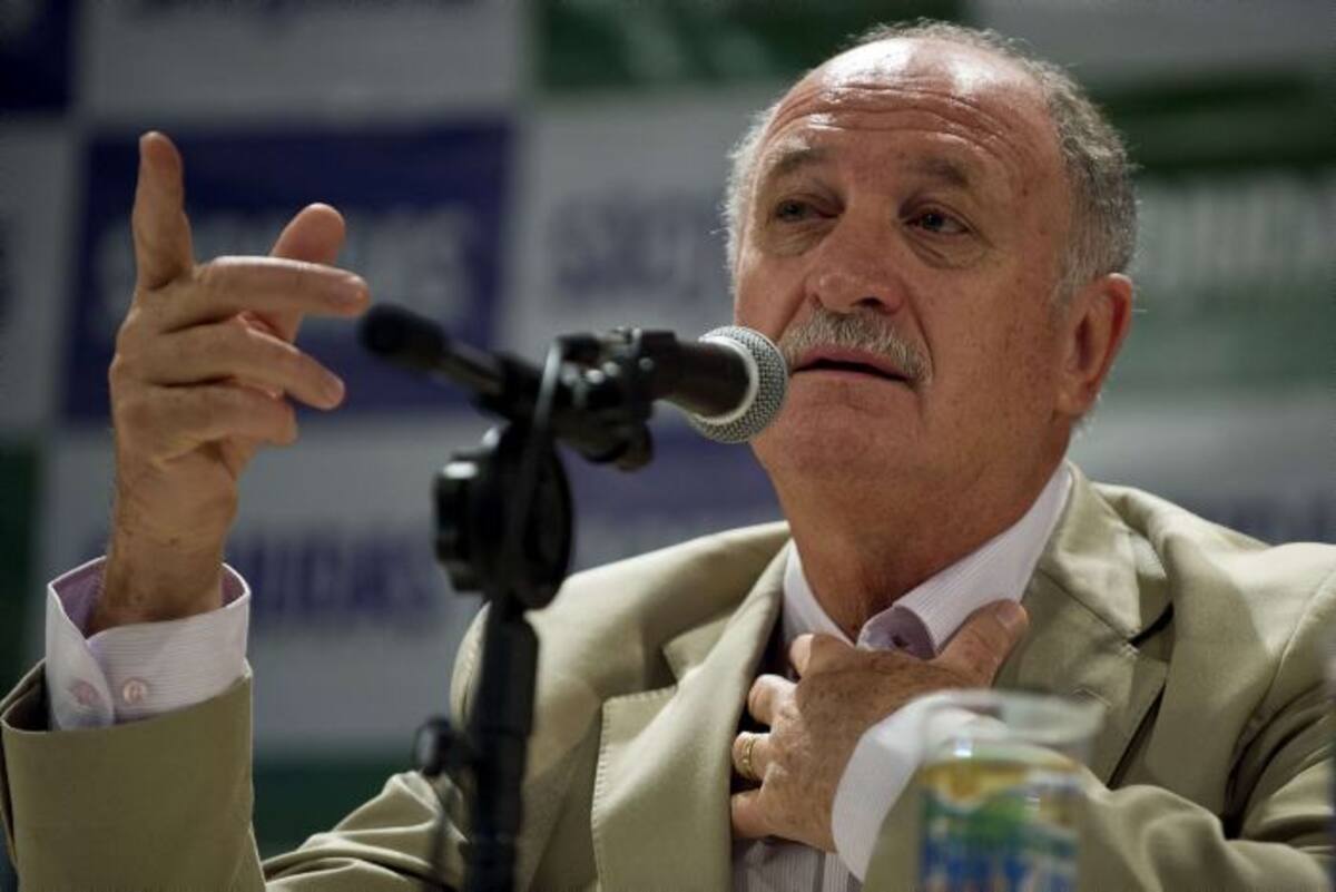 Scolari reveló varios de sus convocados para el Mundial. AFP NELSON ALMEIDA