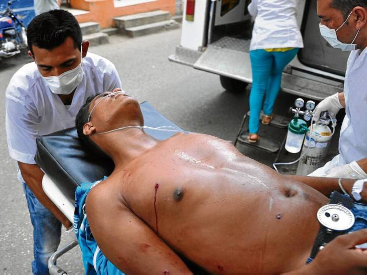 Juan Manuel Mercado Soler, herido.