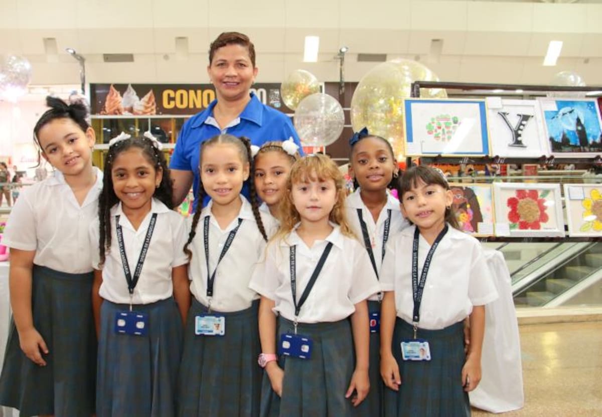 Fiorella Malo, Nohora Torres, Samara Gómez, Nicole Suárez, Isabella Ramírez, Isabela Julio y Mariana Sierra. Cortesía