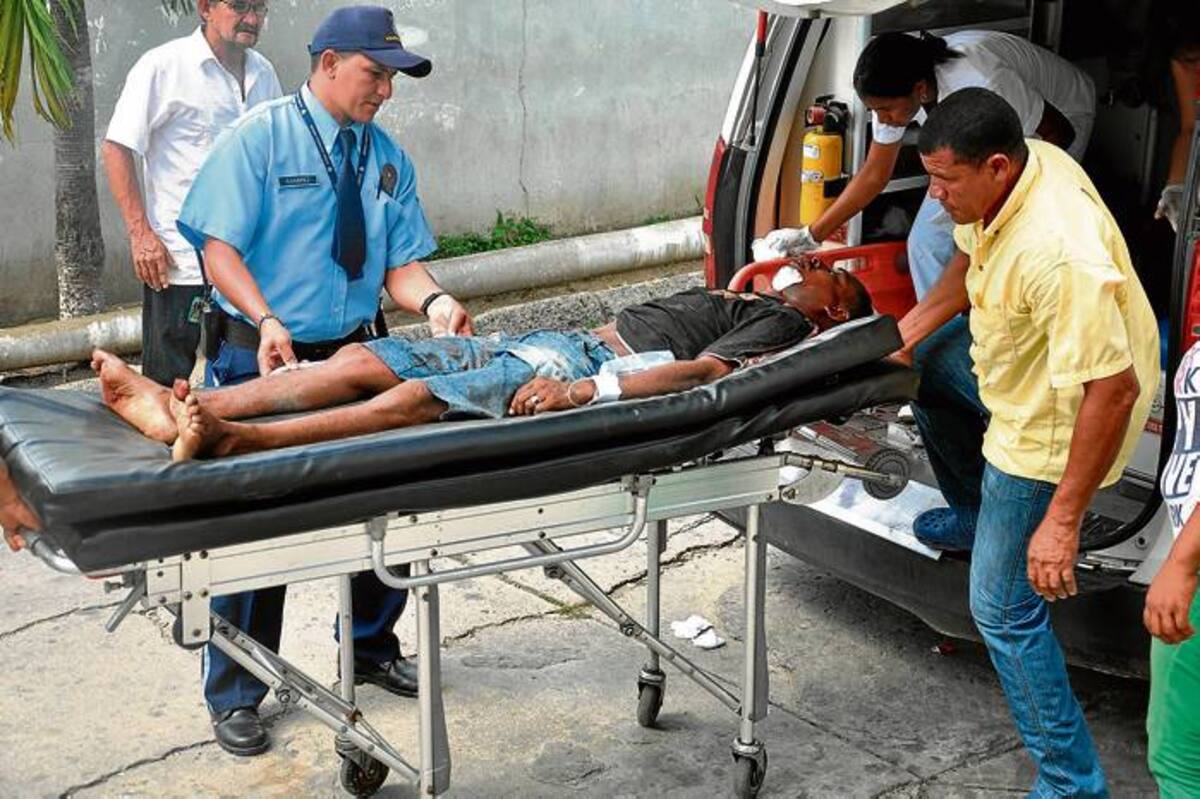 Edwin salas Gutiérrez, golpeado con objeto contundente en una riña mezclada con tragos.