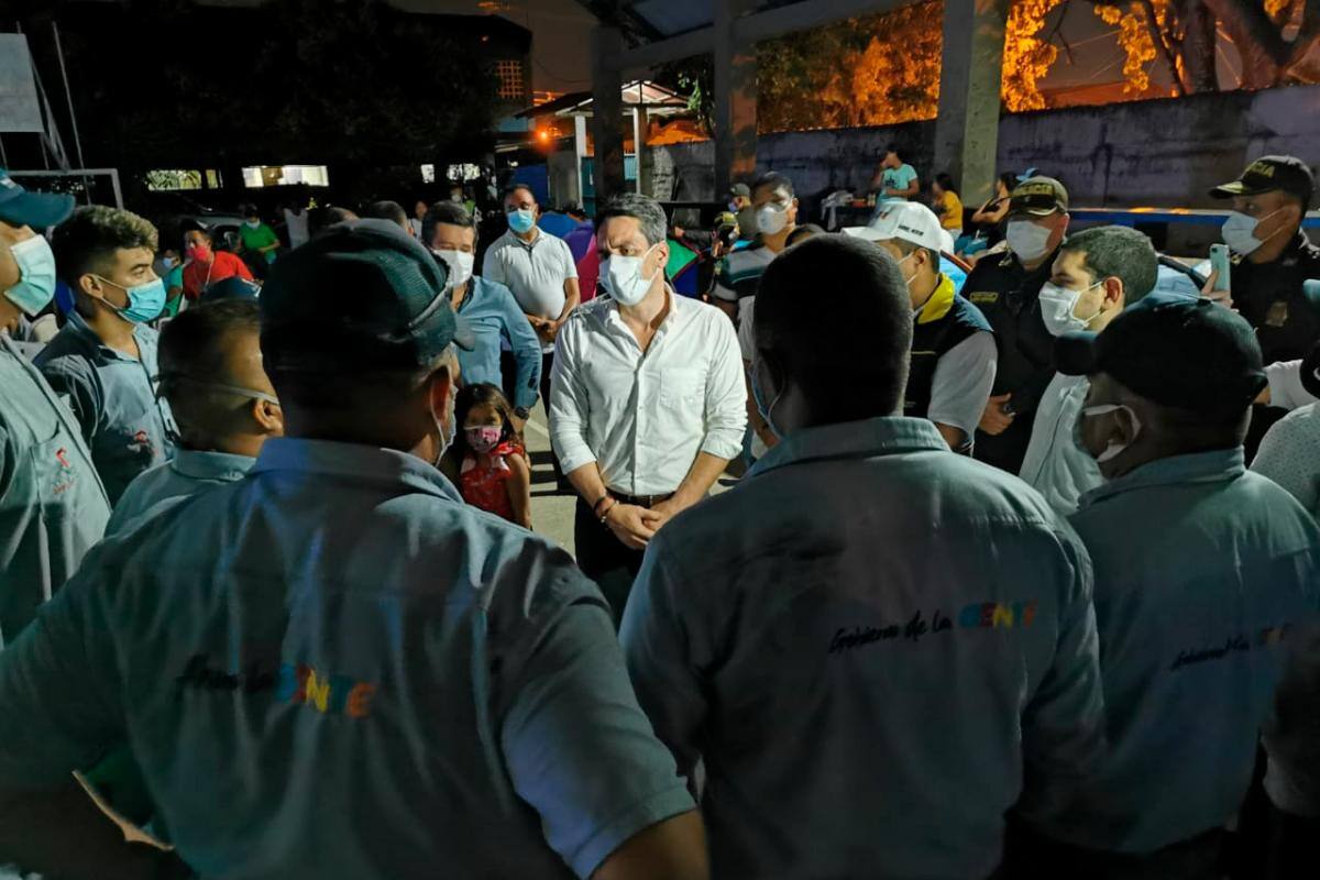 A hospital 6 afectados por incendio en Montería