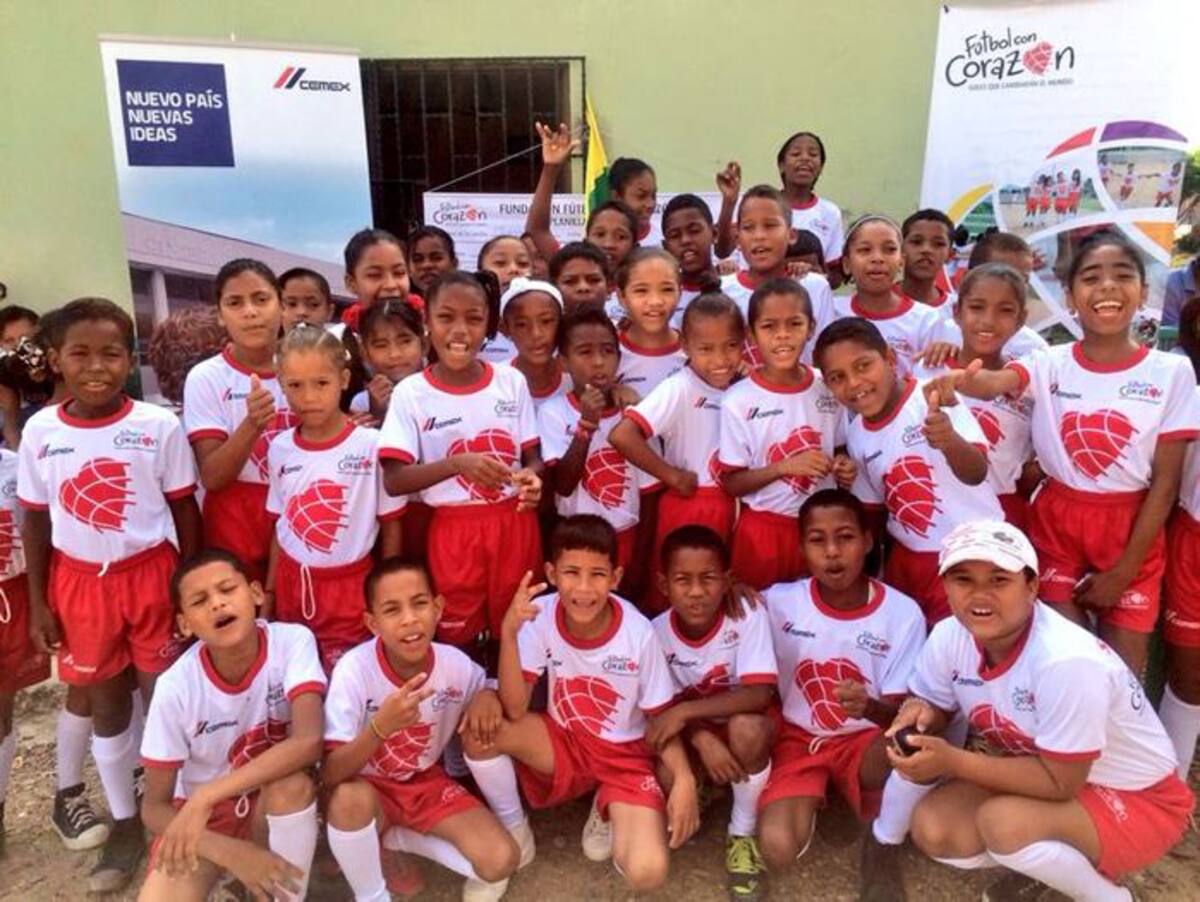 Los niños mostraron su felicidad con el proyecto que los ayudará también en valores. c
