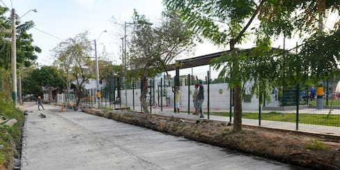 Pavimentación entre Portales de Alicante y Villas de La Candelaria, en fase final