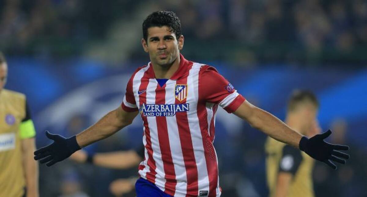 Diego Costa, jugador del Atlético de Madrid. AFP ALEXANDER KLEIN