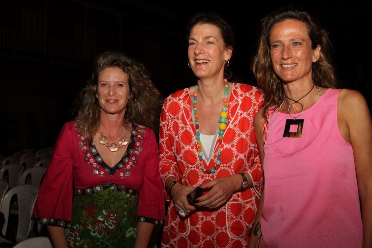 Lucette Mugnier, Isabella Von Bulow e Irina Stolberg. Fotos MARUJA PARRA/EL UNIVERSAL/