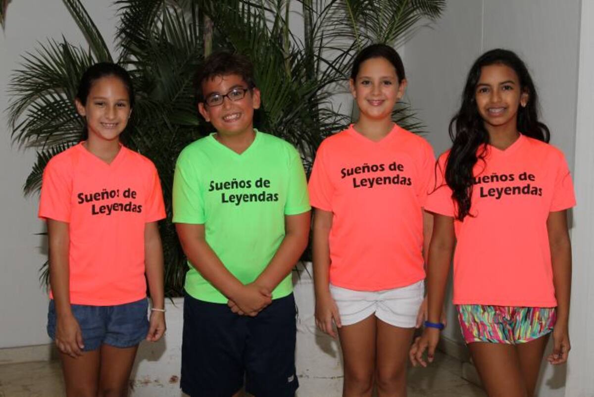 Silvana Barbosa, Alejandro Sánchez, Sandra Vélez y Manuela Vásquez. MARUJA PARRA