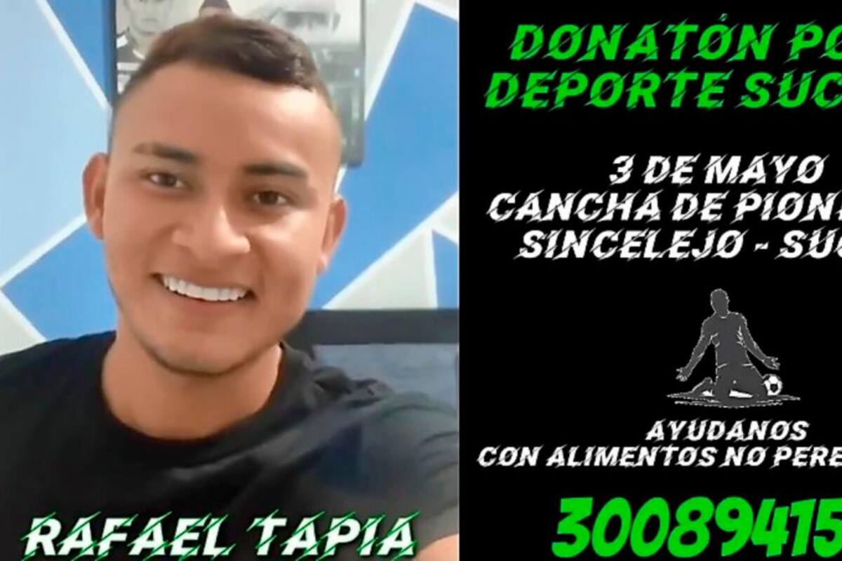 Organizan “donatón” de alimentos para entrenadores de fútbol