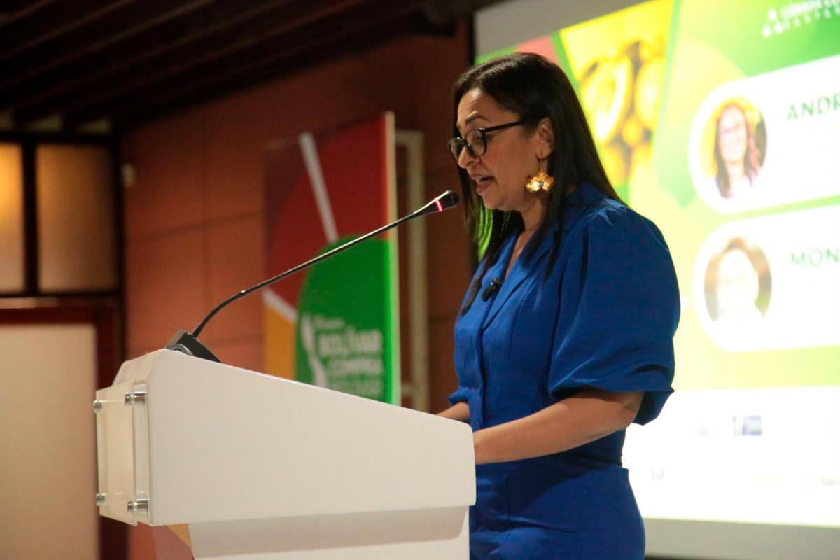 Andrea Piña, presidenta ejecutiva (e) de la Cámara de Comercio de Cartagena. // Cortesía