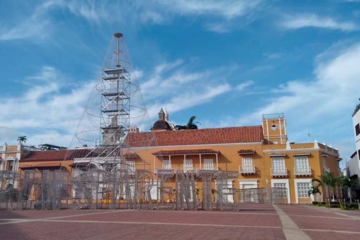 Cartagena enciende su alumbrado navideño este 8 de diciembre