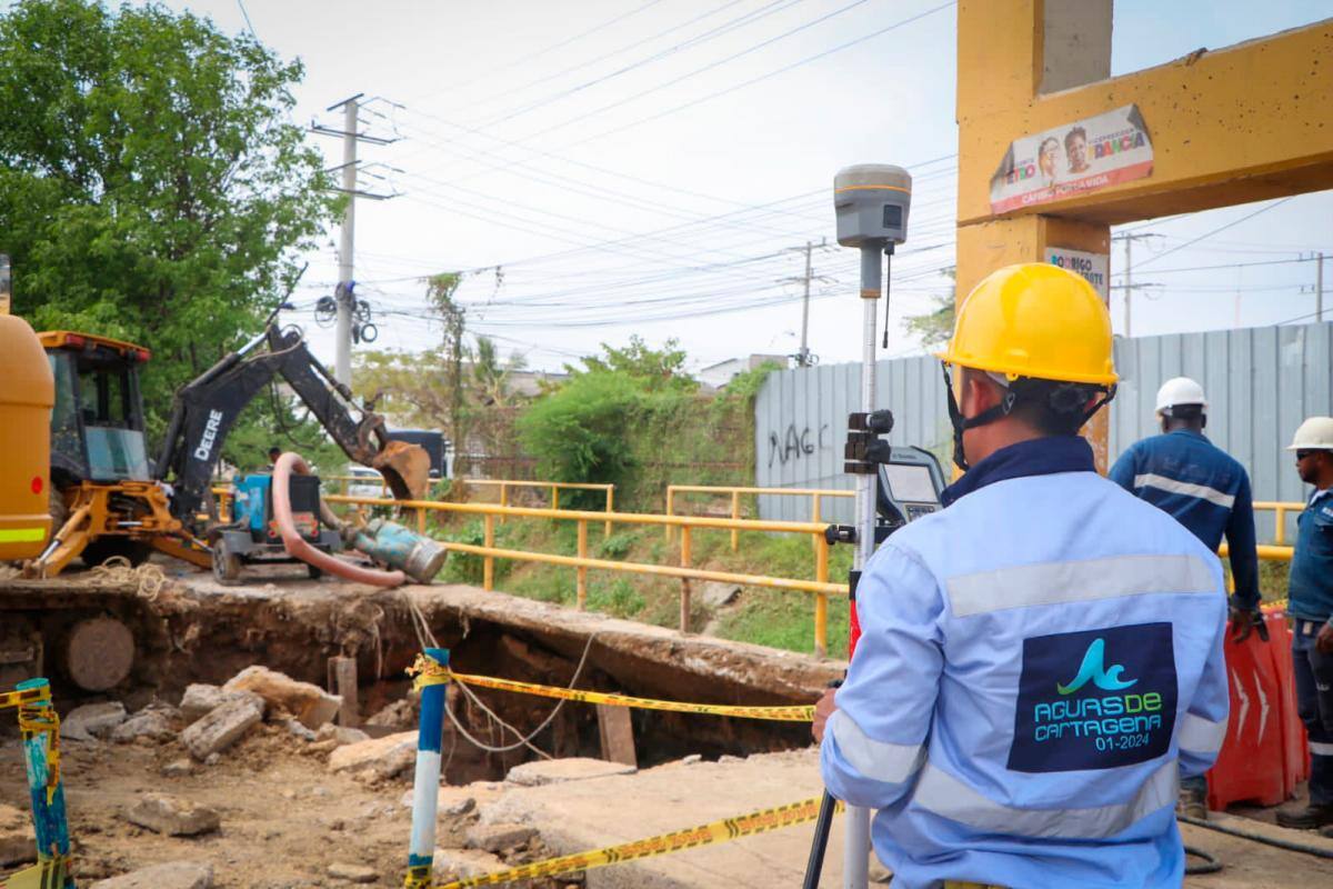 A partir de las 4 p.m: otros 100 sectores quedarán sin agua en Cartagena