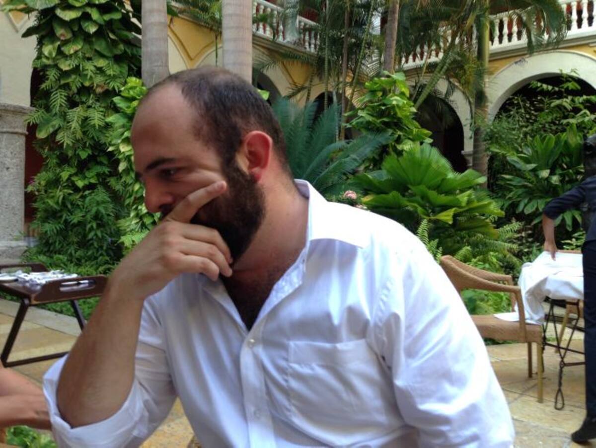 Santiago Rivas, el presentador de Los puros criollos Cortesía