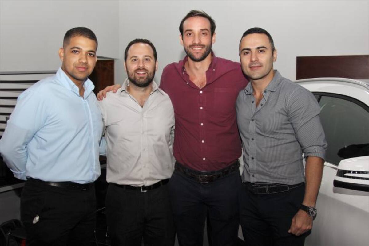 Iván Zapata, Ricardo Plata, Daniel Díaz y Antonio Yidios. Kailline Giraldo - El Universal.