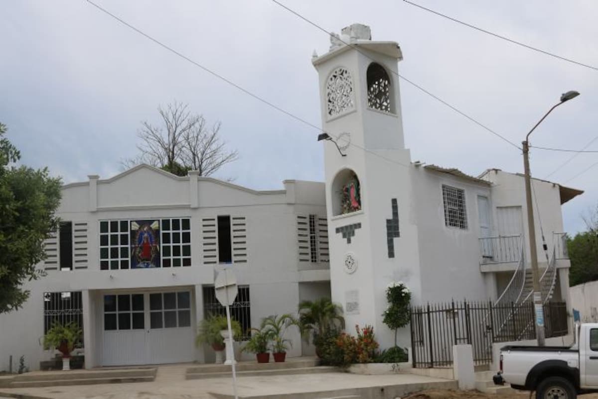 La parroquia María Inmaculada de Almirante Colón fue reconstruida recientemente. EL UNIVERSAL