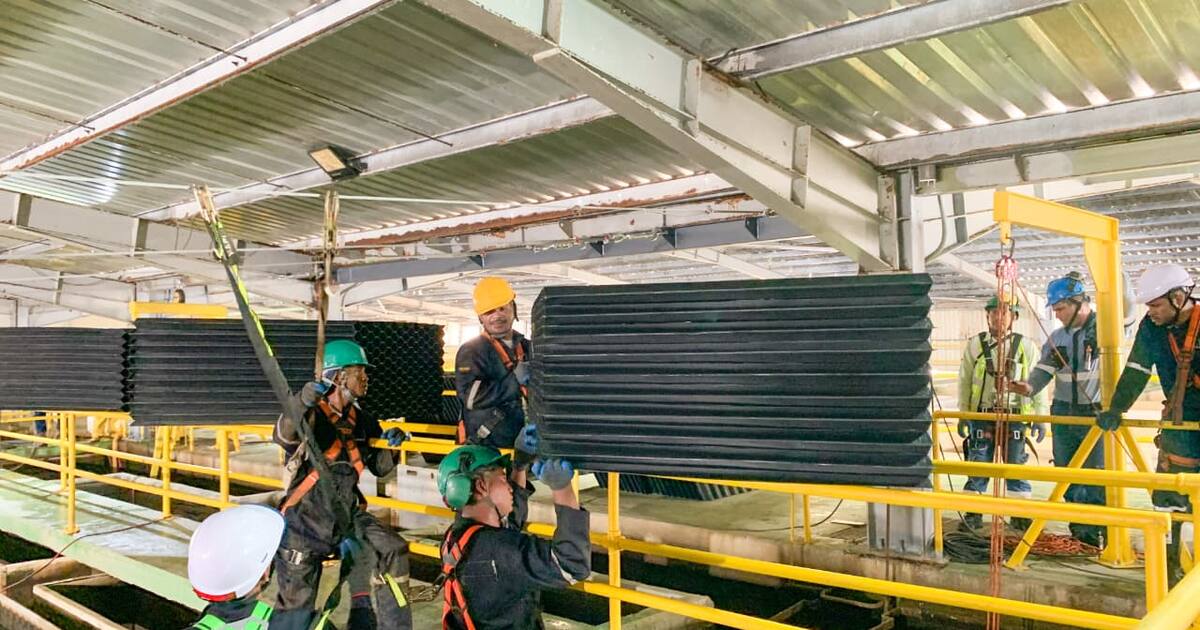 Acuacar reports 50% progress on El Bosque plant work