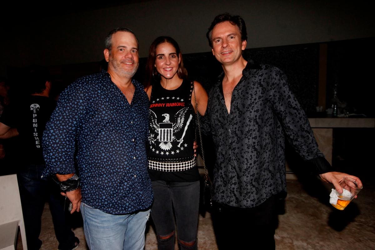 Felipe Rivera, Liliana Vergara y Federico Uribe.
