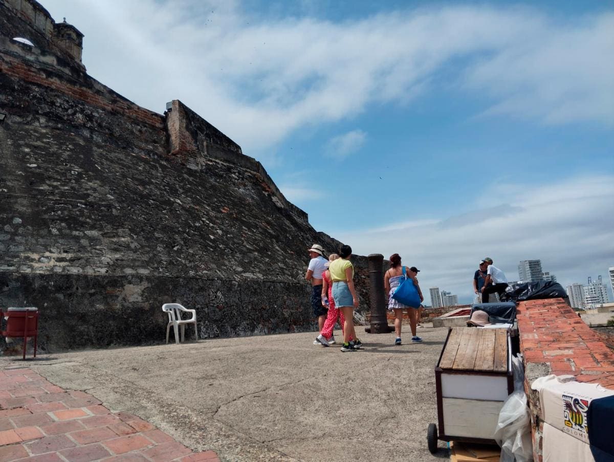 Entrada gratis al Castillo de San Felipe. // Óscar Díaz - El Universal