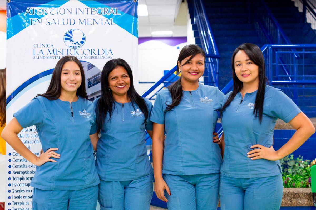 Ángela Álvarez, Xiomara Frías, Sandra Benavides y Liseth Ortiz.
