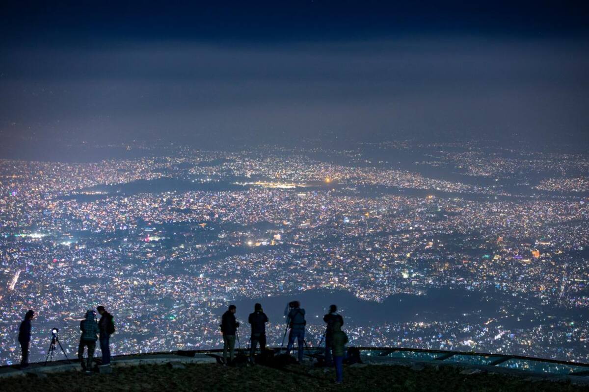 Las grandes festividades cambian los patrones de contaminación lumínica