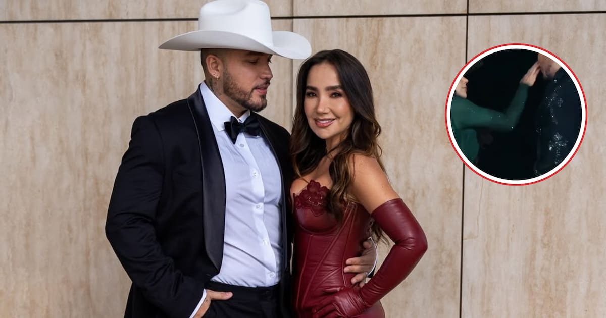 Paola Jara slaps Jessi Uribe during a concert and sparks rumors of a crisis