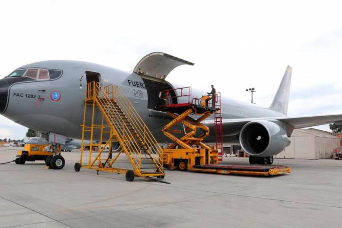 Aterriza en Corea del Sur el avión que repatriará a colombianos en Wuhan